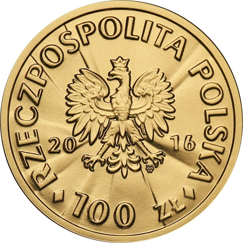 Polska. 100 złotych 2016 Józef Haller st.L